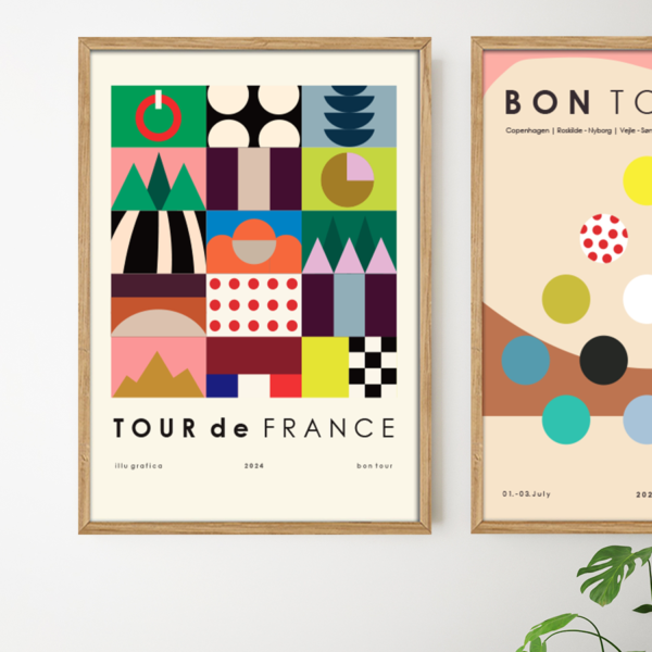 Illu Grafica - Tour de France 2024